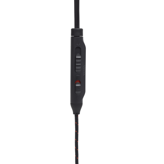 JBL Quantum 50 - Black - Wired in-ear gaming headset with volume slider and mic mute - Detailshot 3 image number null